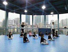 舞蹈室用PVC塑膠地板工程案例