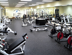 健身房橡膠地板工程案例